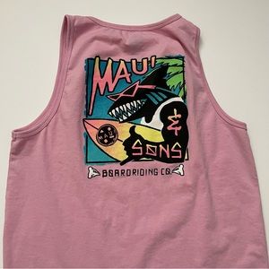 MAUI & SONS MEN'S TANK TOP T-SHIRT SIZE-L